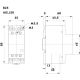 Modularni kontaktor 4P 2M R25  NO 3xNC 230V