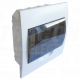 Raz. kutije u zidvrata u boji dimasa N/PE sinom1×8 modul. IP