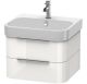 ORMARIĆ ZA LAVABO 575mm HAPPY D2 BELI SJAJ Duravit H2636302222