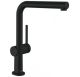 BATERIJA ZA SUDOPERU TALIS M54 SA TUŠEM MATT BLACK Hansgrohe 72808670