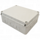Kutija elektronike svetlo  siv a pun poklopac250×200×90. IP67