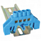 Izol. sina uzemljenja  N/PE 4P  plava230/400VAC. 100A. 6×9mm.