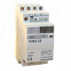 Inst. kontaktor230/400V. 50Hz.  3P. 3×NO. 20/7A. 4/1.2kW. 24V