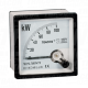 Vatmetar za trofazne snage sa 4 provodnika96×96mm. 400V AC